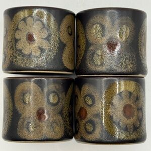 Denby Arabesque Egg Cups Set of 4.